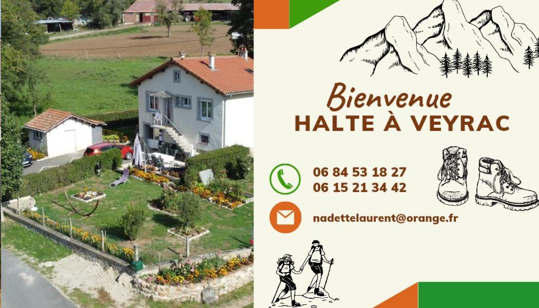Halte A Veyrac Apartment Lavoute-sur-Loire Cameră foto